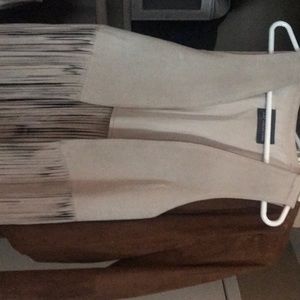 Suede vest with fringe only worn 3 times.